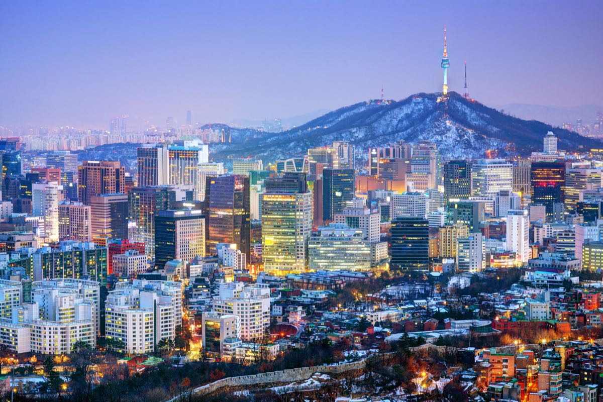 韓国・ソウルの景観