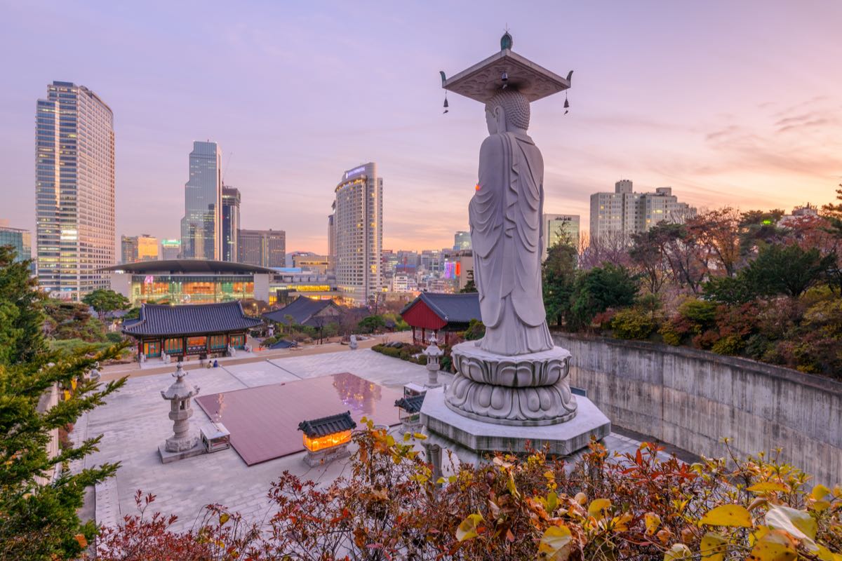 韓国・ソウルの景観