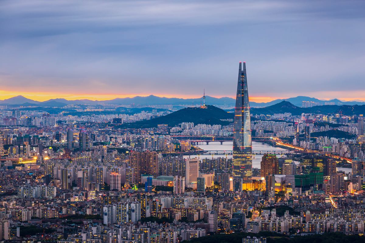 韓国・ソウルの景観